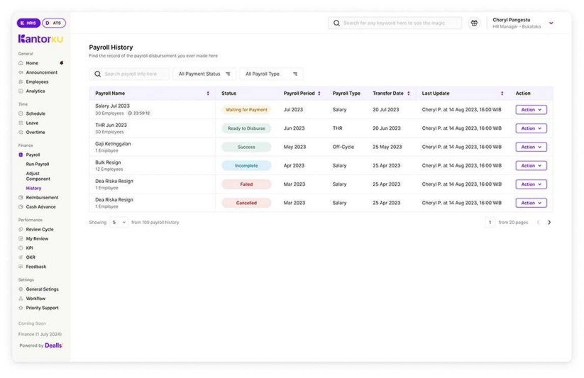 software payroll
